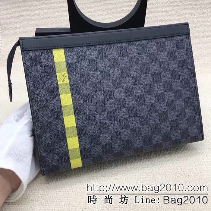 路易威登LV頂級原單 N60107海外原單特供專櫃貨 歐牙拉鏈手拿包 ZY1051